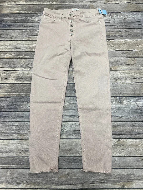 Jeans Skinny By Hudson In Pink, Size: 8 Edgy Women's Punk