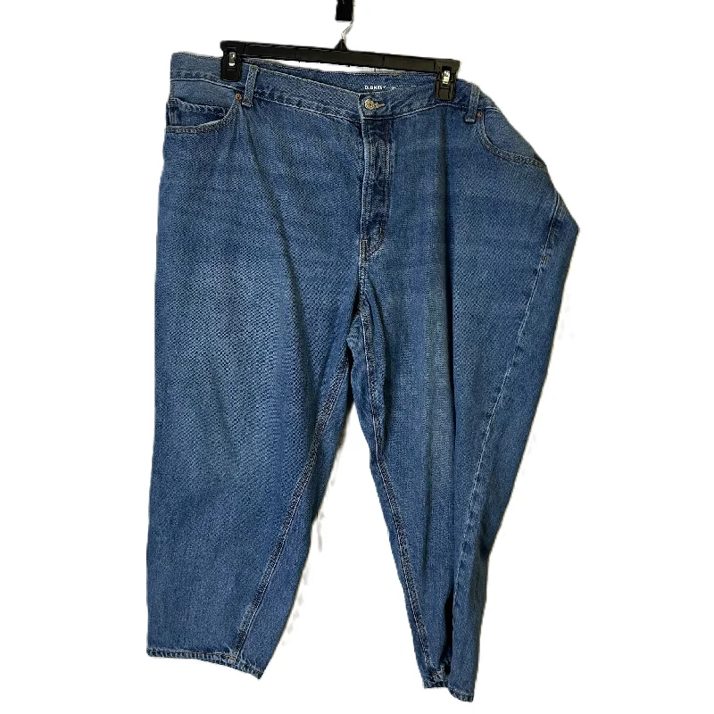 Jeans Straight By Old Navy In Blue Denim, Size: 24 Country