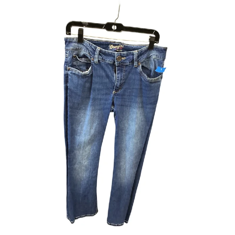Jeans Boot Cut By Clothes Mentor In Blue, Size: 10 Bold Women's Statement