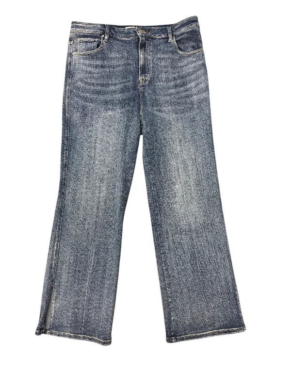 Jeans Boot Cut By Risen In Blue Denim, Size: 24 European
