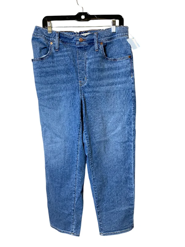 Jeans Straight By Madewell In Blue, Size: 10 Business