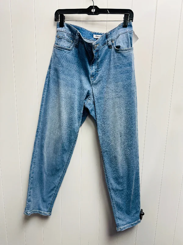 Jeans Wide Leg By Tommy Bahama In Blue Denim, Size: 10 Practical Women's Multi - 