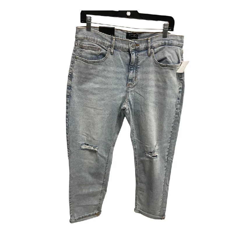 Jeans Cropped By Banana Republic In Blue, Size: 12 Casual Women's Japanese 