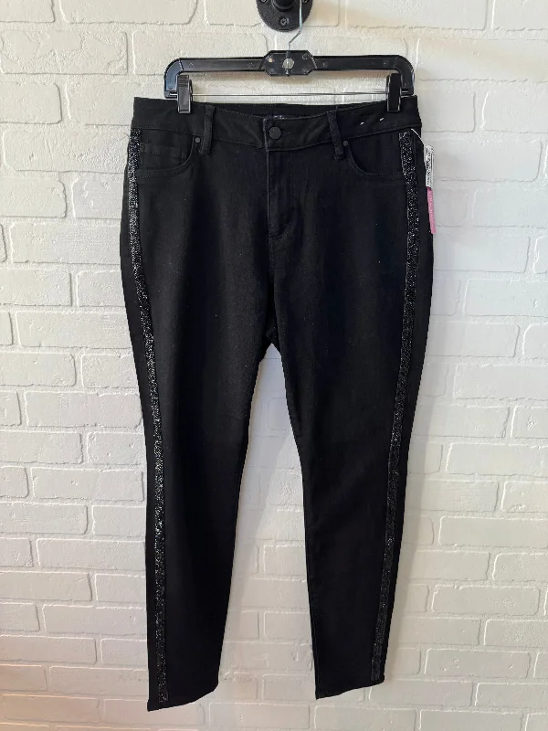 Jeans Skinny By D Jeans In Black Denim, Size: 10 Bohemian Women's Free