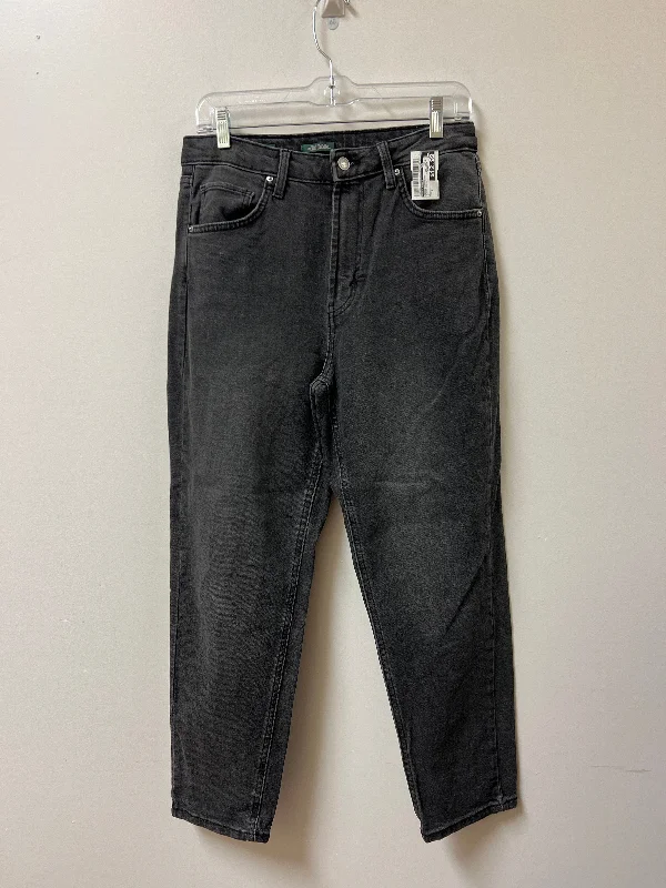 Jeans Straight By Wild Fable In Black Denim, Size: 8 Sleek Women's 