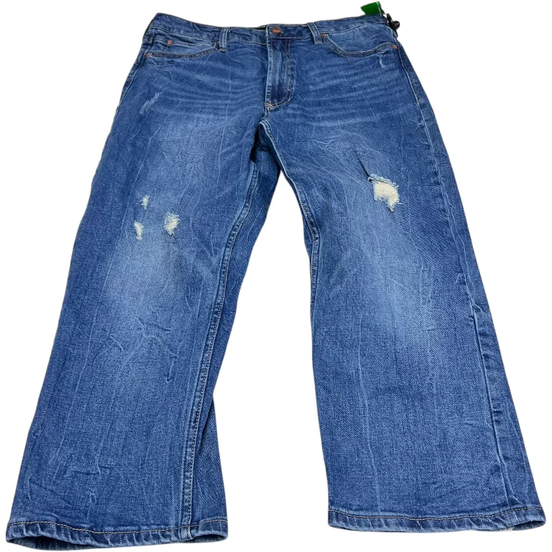 Jeans Straight By Dear John In Blue Denim, Size: 12 Youthful Women's Pop