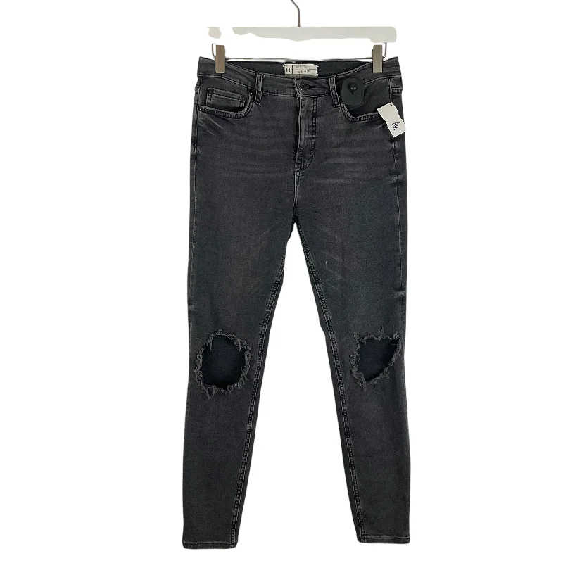 Jeans Skinny By Free People In Grey Denim, Size: 6 Modern Women's 
