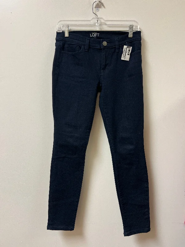 Jeans Skinny By Loft In Blue Denim, Size: 2 garde